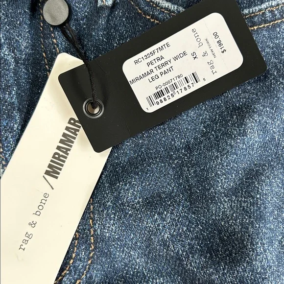 Rag & Bone Miramar Terry Wide Leg Pants-NWT!! - Picture 7 of 14